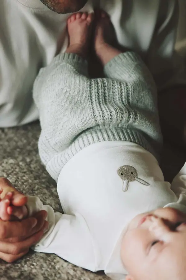 Donsje Pamučni bodi za bebe Donsje Davo Bodysuit Bunny