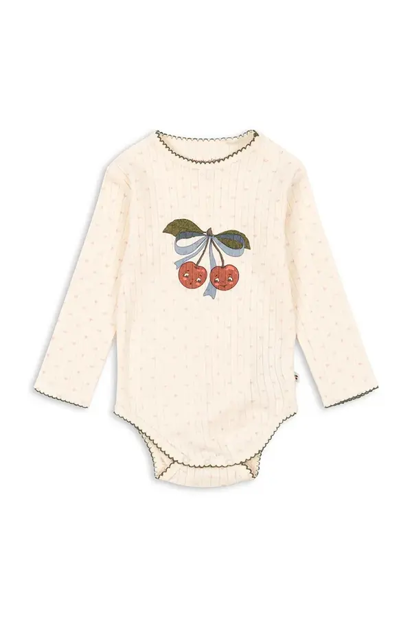 Konges Sløjd Pamučni bodi za bebe Konges Sløjd MINNIE BODY GOTS