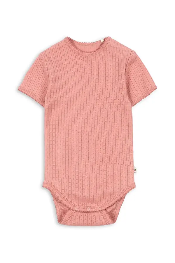 Konges Sløjd Pamučni bodi za bebe Konges Sløjd MINNIE SS BODY GOTS