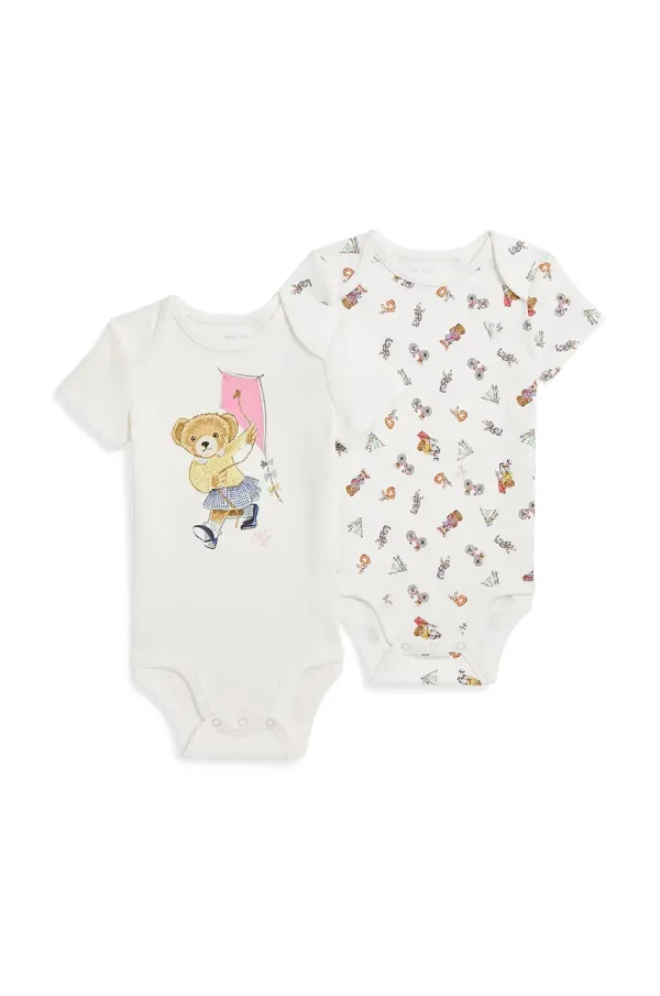Polo Ralph Lauren Pamučni bodi za bebe Polo Ralph Lauren 2-pack 3.11E+11