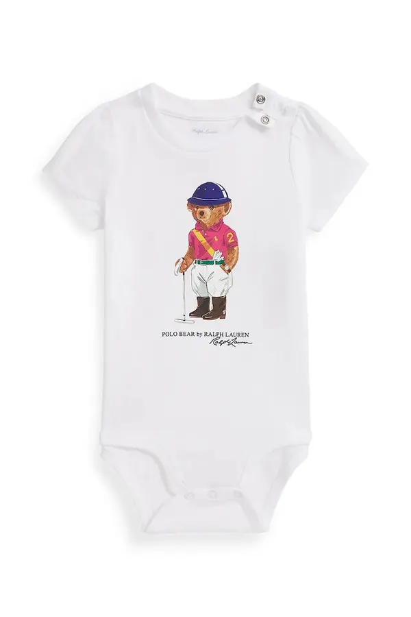Polo Ralph Lauren Pamučni bodi za bebe Polo Ralph Lauren