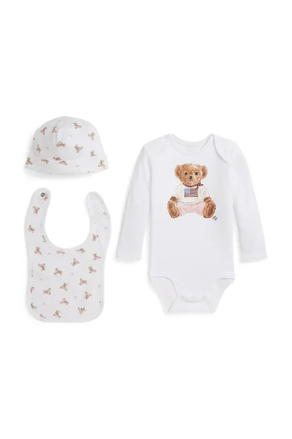 Polo Ralph Lauren Pamučni bodi za bebe Polo Ralph Lauren