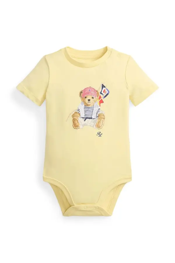 Polo Ralph Lauren Pamučni bodi za bebe Polo Ralph Lauren