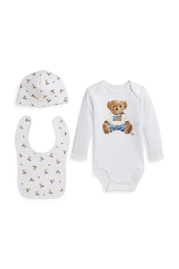 Polo Ralph Lauren Pamučni bodi za bebe Polo Ralph Lauren