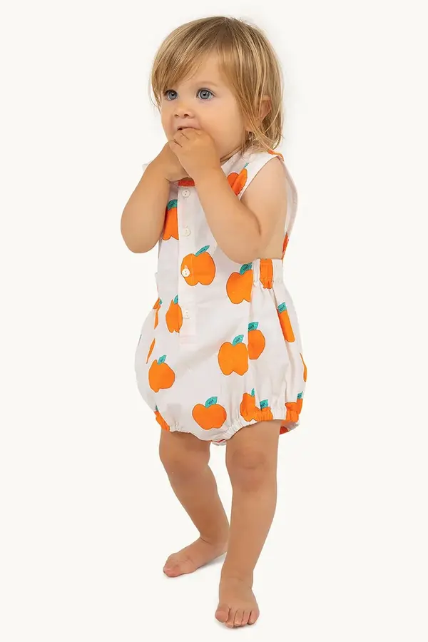 Tinycottons Pamučni bodi za bebe Tinycottons APPLES WOVEN BODY