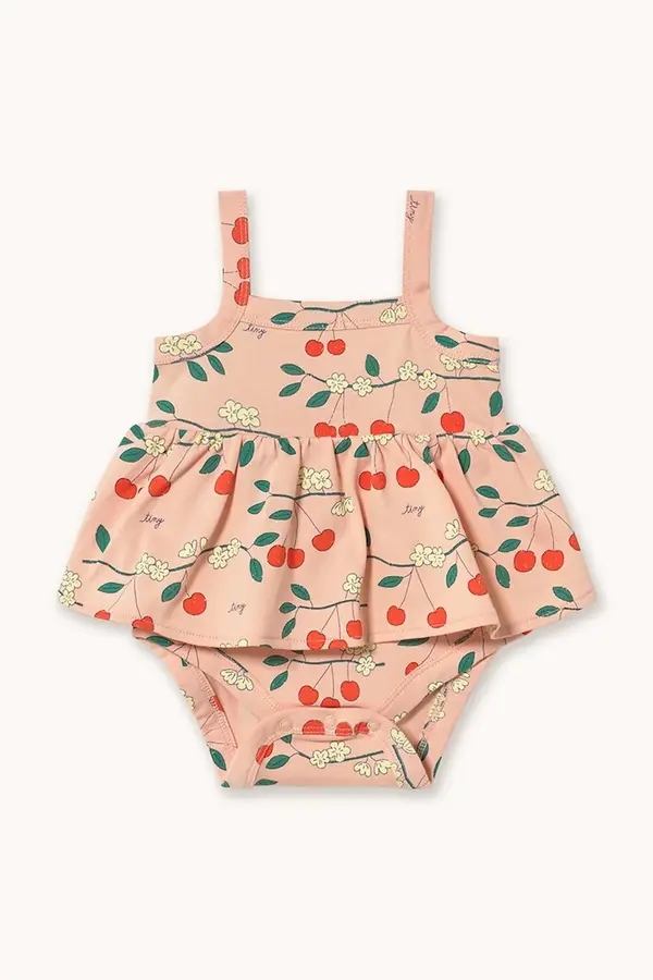 Tinycottons Pamučni bodi za bebe Tinycottons CHERRY TREES BODY
