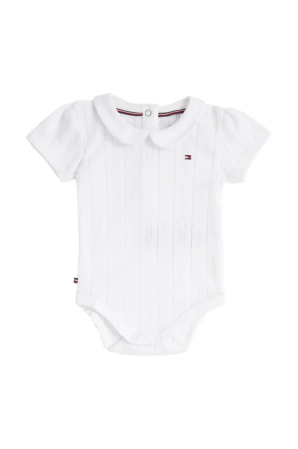 Tommy Hilfiger Pamučni bodi za bebe Tommy Hilfiger KN0KN02034