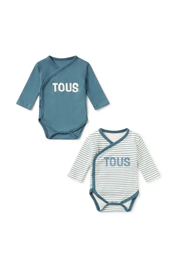 Tous Pamučni bodi za bebe Tous Classic 2-pack