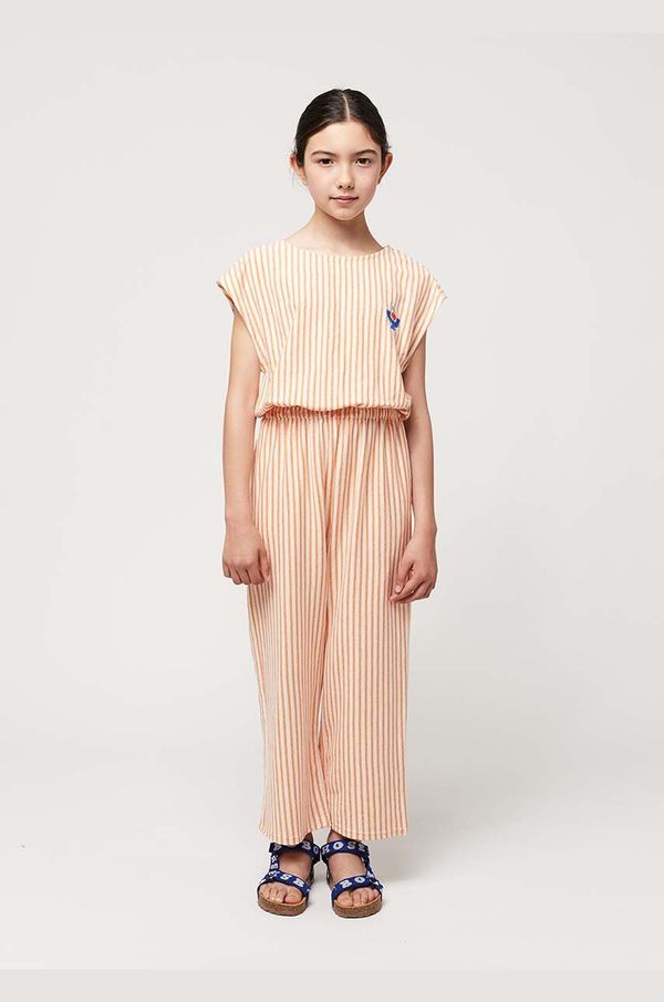 Bobo Choses Pamučni dječji kombinezon Bobo Choses boja: narančasta, pamučni