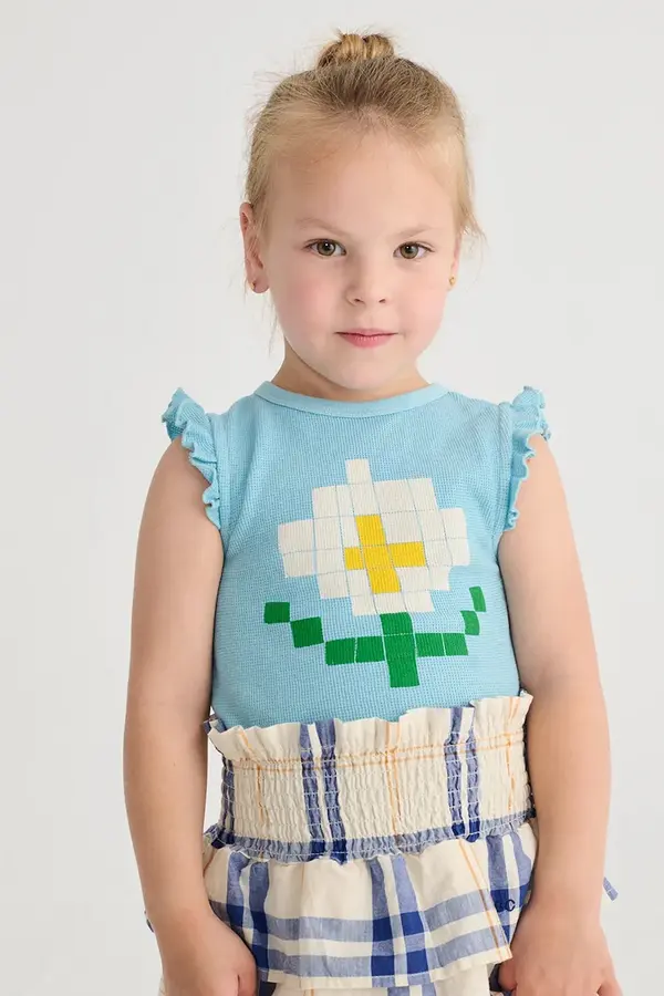 Bobo Choses Pamučni dječji top Bobo Choses Pixel Daisy