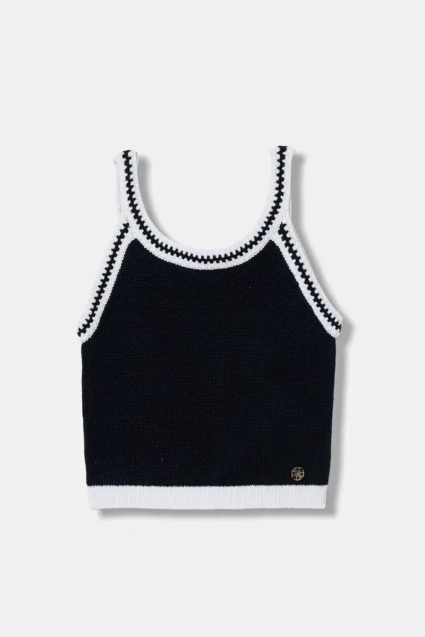 Guess Pamučni dječji top Guess