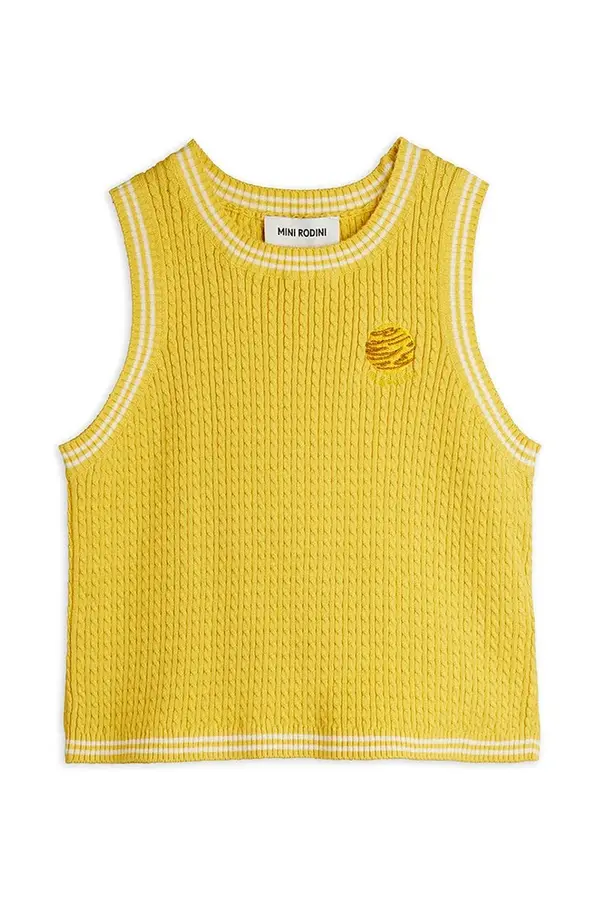 Mini Rodini Pamučni dječji top Mini Rodini Cable