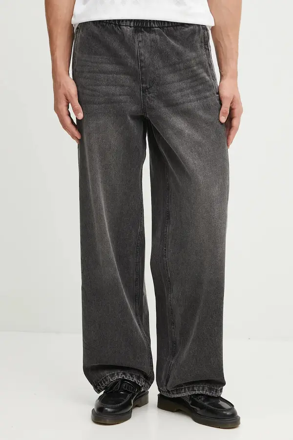 adidas Originals Pamučni donji dio trenirke adidas Originals Adilenium Denim