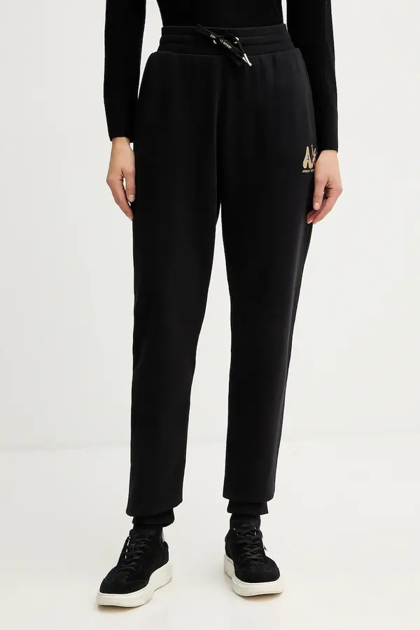 Armani Exchange Pamučni donji dio trenirke Armani Exchange