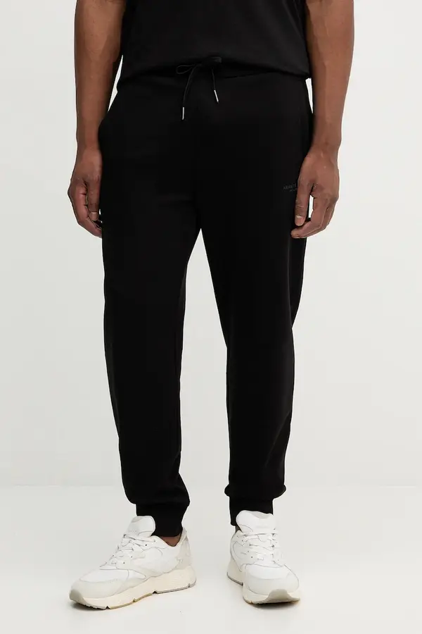 Armani Exchange Pamučni donji dio trenirke Armani Exchange