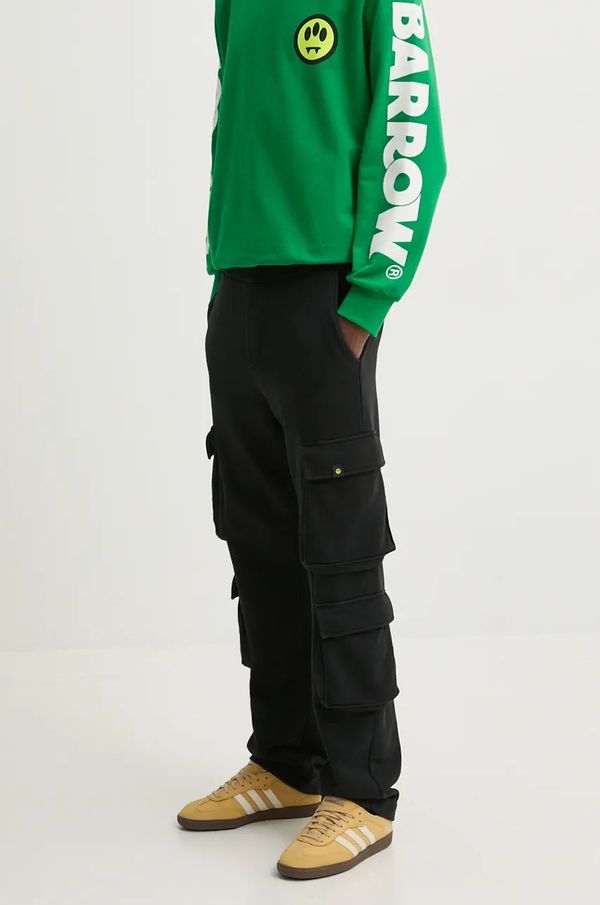 Barrow Pamučni donji dio trenirke Barrow boja: crna, bez uzorka, F4BWUAFP059