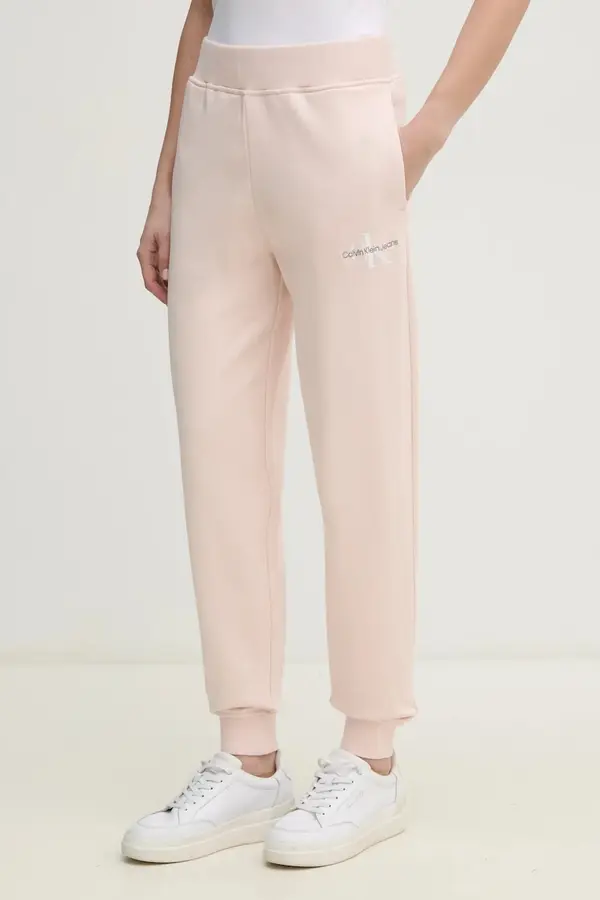Calvin Klein Jeans Pamučni donji dio trenirke Calvin Klein Jeans
