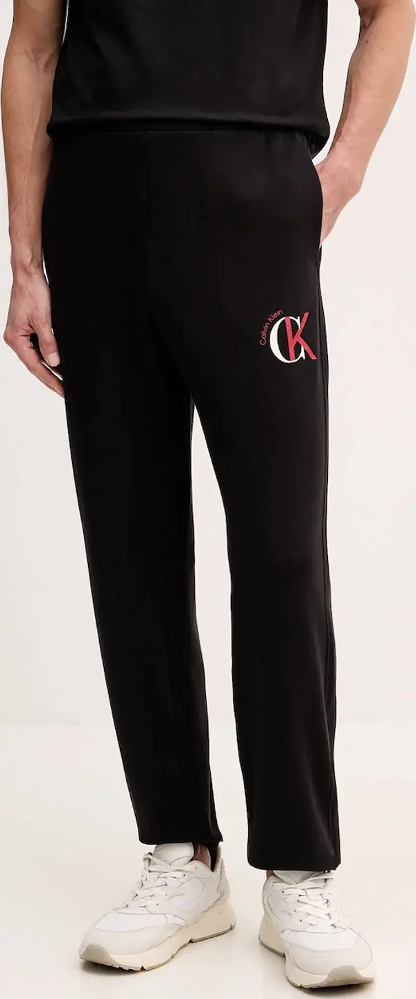 Calvin Klein Jeans Pamučni donji dio trenirke Calvin Klein Jeans