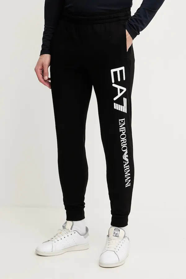 EA7 Emporio Armani Pamučni donji dio trenirke EA7 Emporio Armani