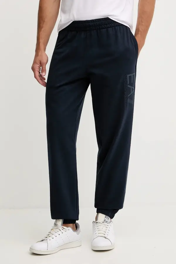 EA7 Emporio Armani Pamučni donji dio trenirke EA7 Emporio Armani
