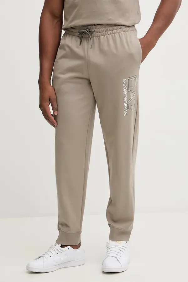 EA7 Emporio Armani Pamučni donji dio trenirke EA7 Emporio Armani