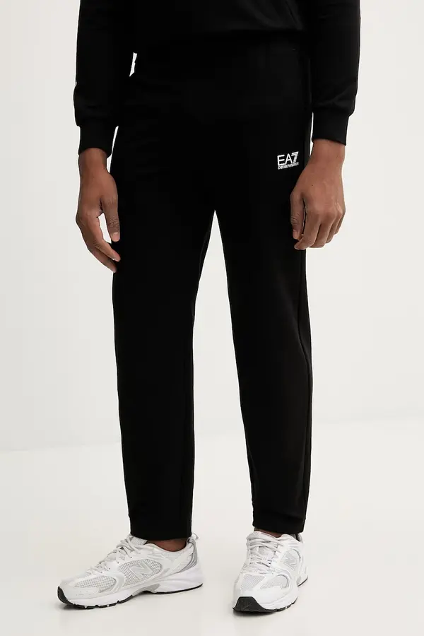 EA7 Emporio Armani Pamučni donji dio trenirke EA7 Emporio Armani