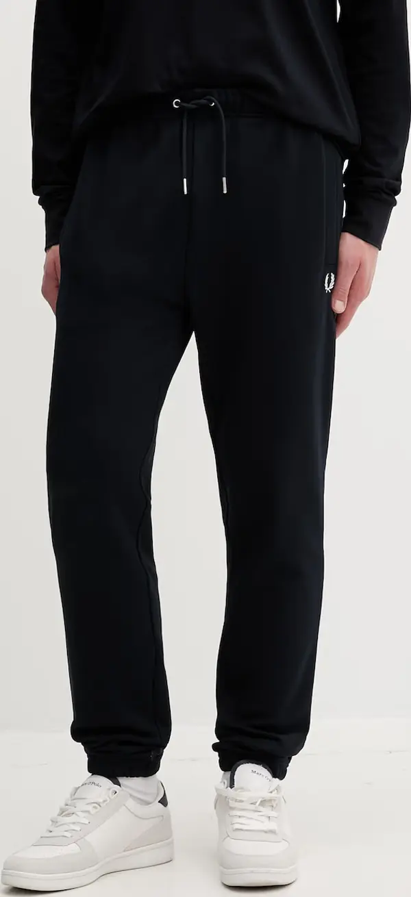 Fred Perry Pamučni donji dio trenirke Fred Perry Loopback Sweatpant