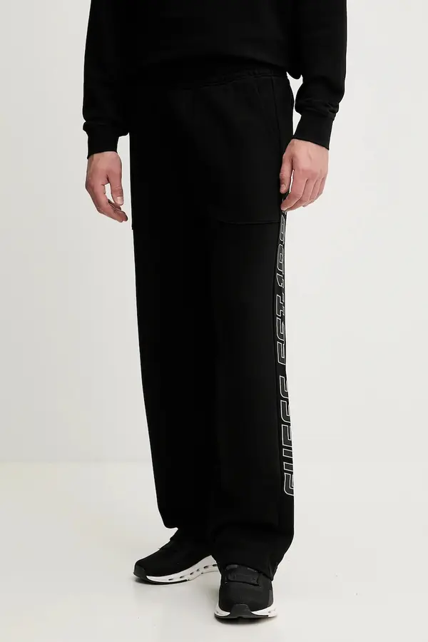 Guess Pamučni donji dio trenirke Guess MENTORE