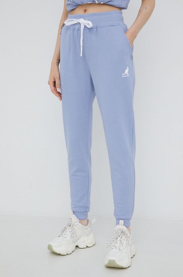 Kangol Pamučni donji dio trenirke Kangol za žene, glatki materijal