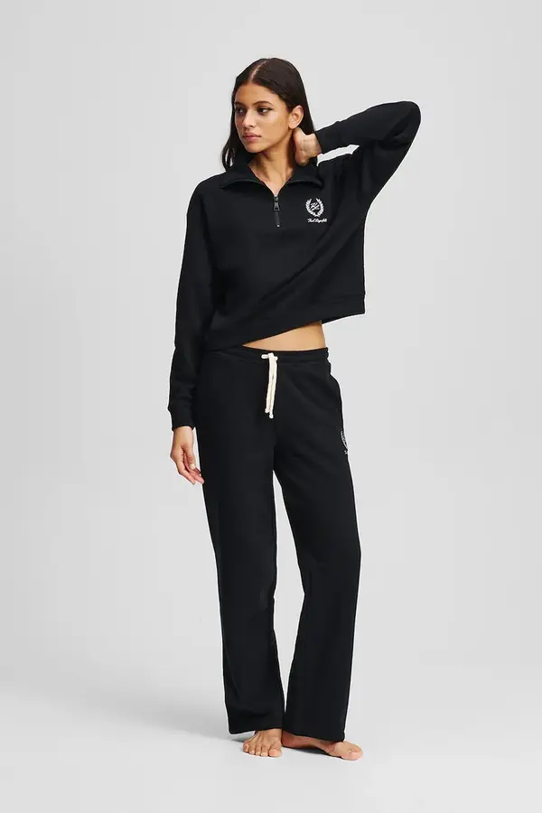 Karl Lagerfeld Pamučni donji dio trenirke Karl Lagerfeld