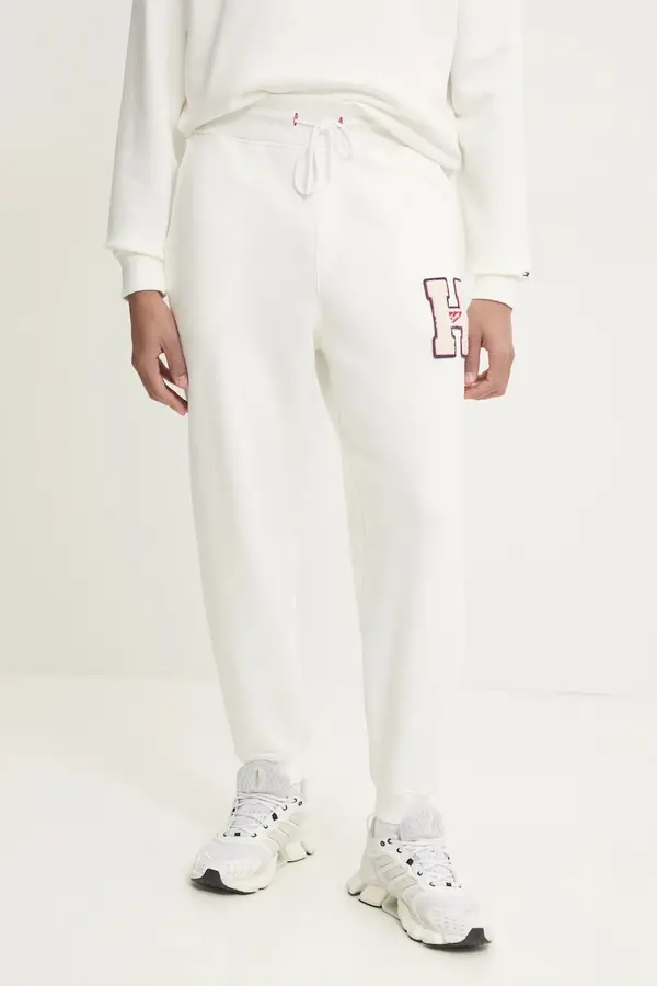 Tommy Jeans Pamučni donji dio trenirke Tommy Jeans