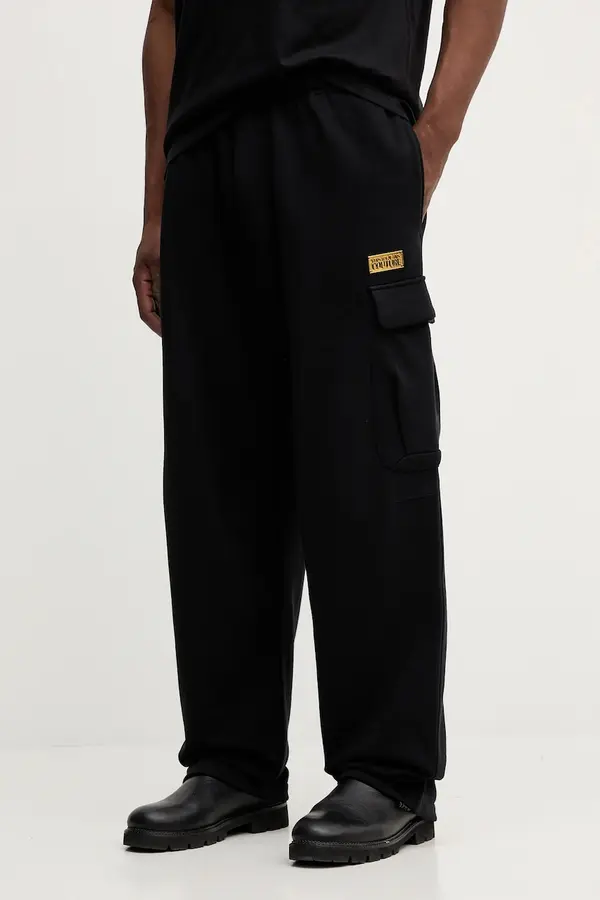 Versace Jeans Couture Pamučni donji dio trenirke Versace Jeans Couture