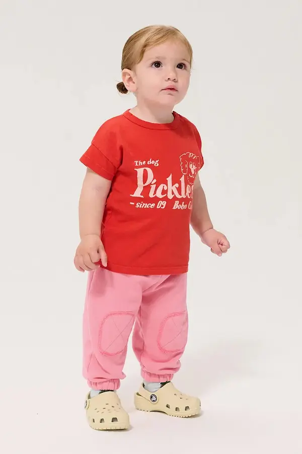 Bobo Choses Pamučni donji dio trenirke za bebe Bobo Choses