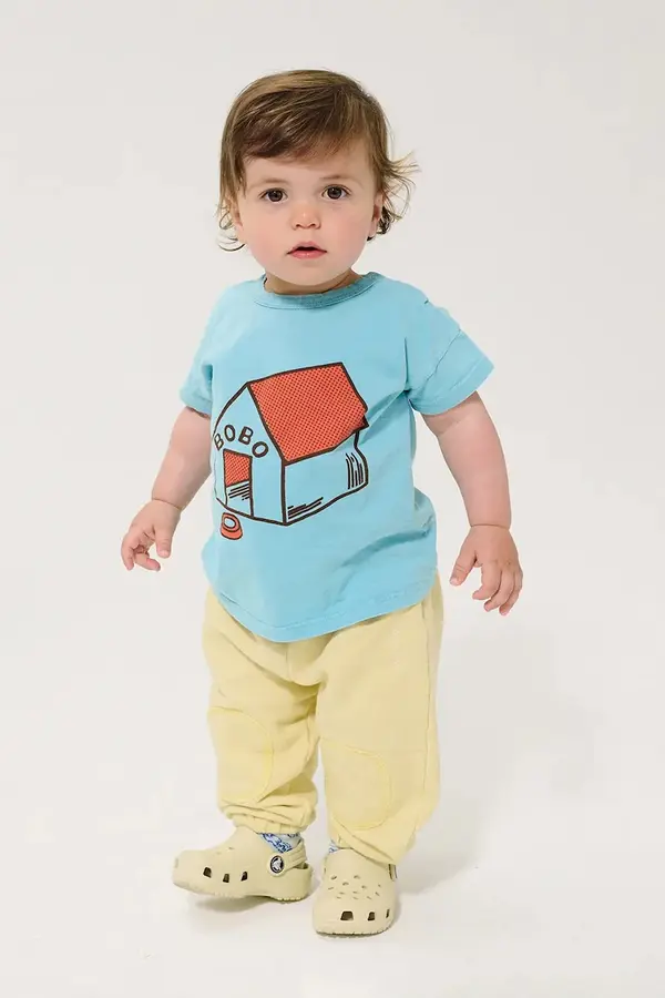 Bobo Choses Pamučni donji dio trenirke za bebe Bobo Choses