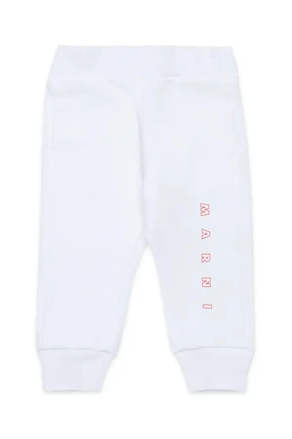 Marni Pamučni donji dio trenirke za bebe Marni MP192B TROUSERS