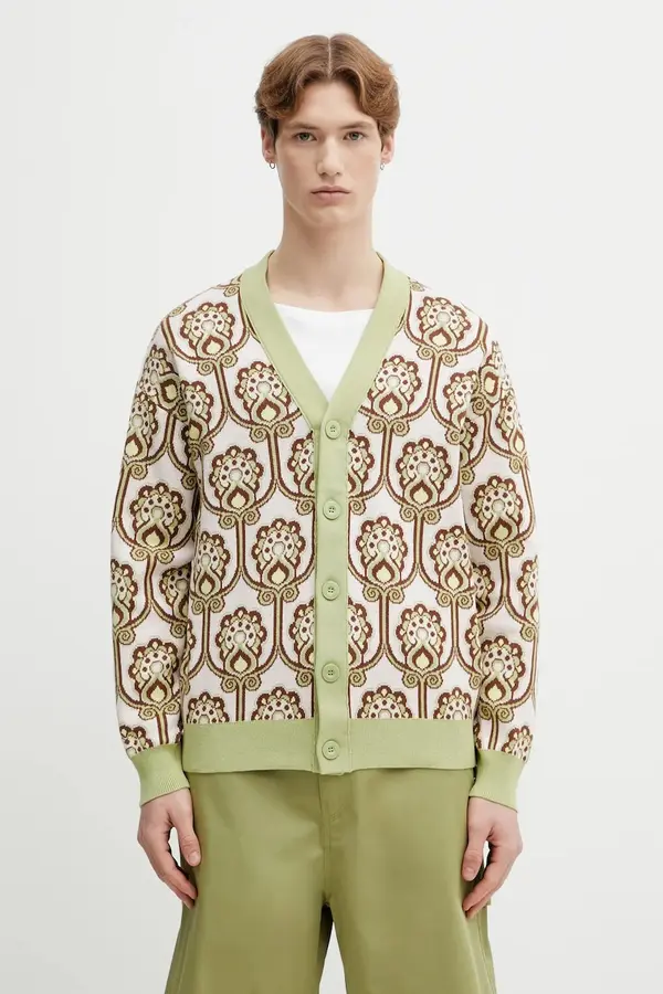 Drôle de Monsieur Pamučni kardigan Drôle de Monsieur Cardigan Tapisserie Florale