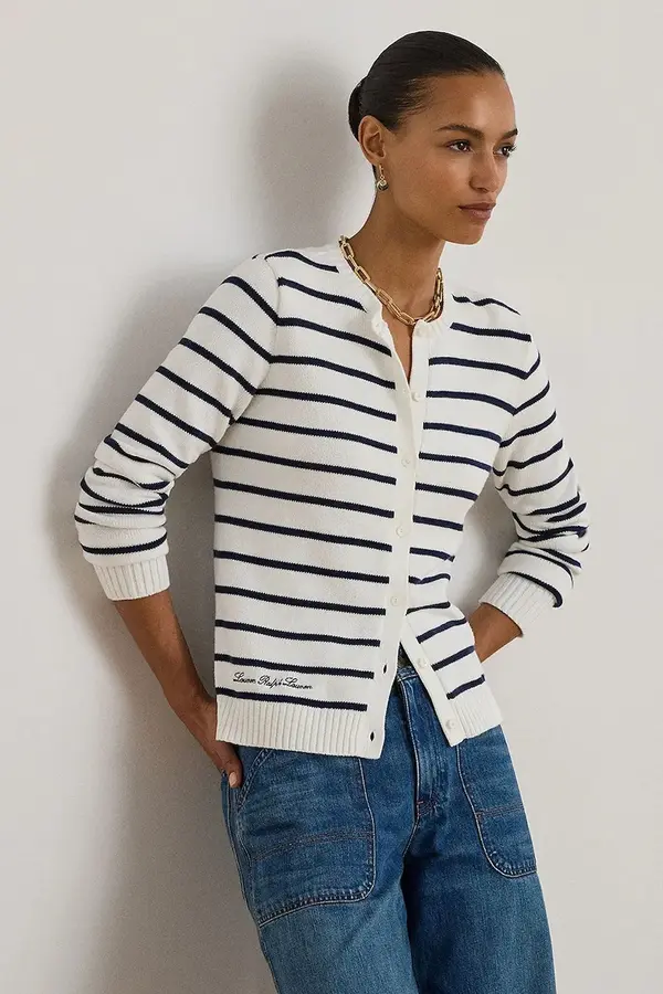 Lauren Ralph Lauren Pamučni kardigan Lauren Ralph Lauren