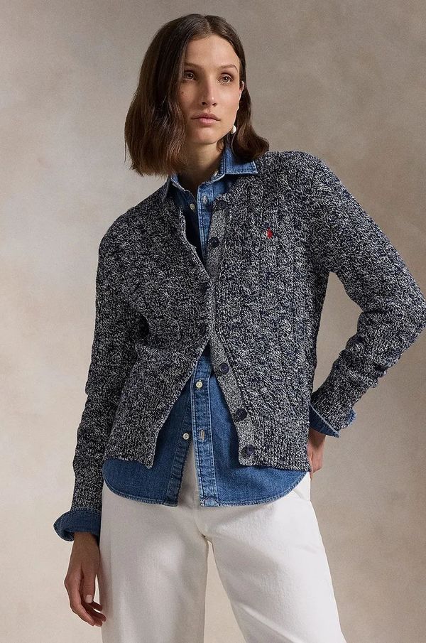 Polo Ralph Lauren Pamučni kardigan Polo Ralph Lauren boja: bež, 211947926