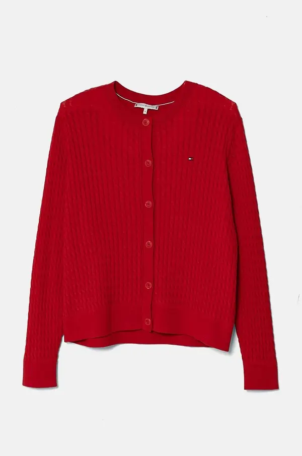 Tommy Hilfiger Pamučni kardigan Tommy Hilfiger
