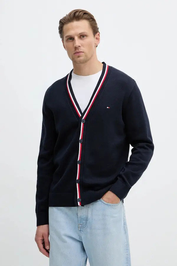 Tommy Hilfiger Pamučni kardigan Tommy Hilfiger