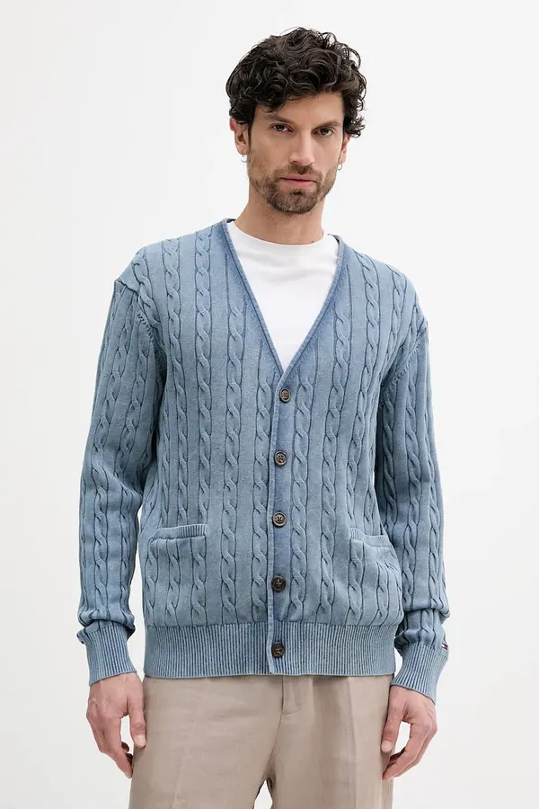 Tommy Hilfiger Pamučni kardigan Tommy Hilfiger