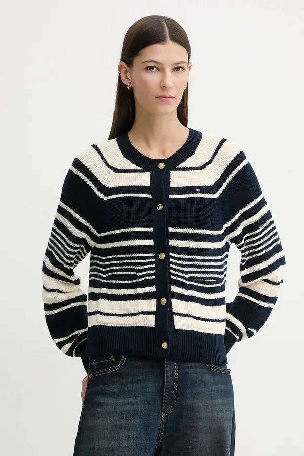 Tommy Hilfiger Pamučni kardigan Tommy Hilfiger