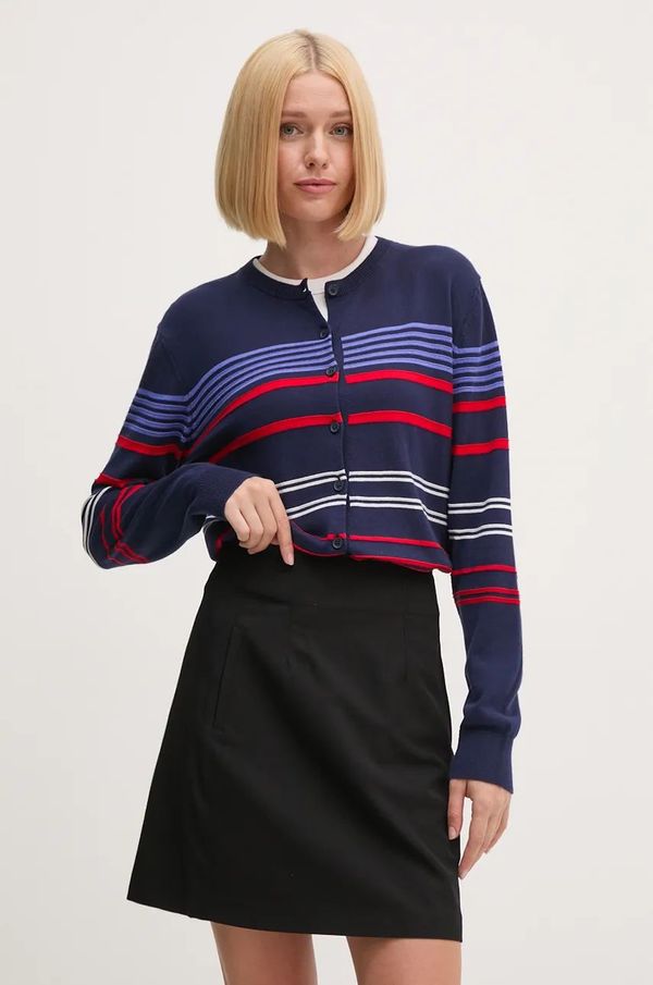 United Colors of Benetton Pamučni kardigan United Colors of Benetton boja: zelena, lagani, 1094E501P