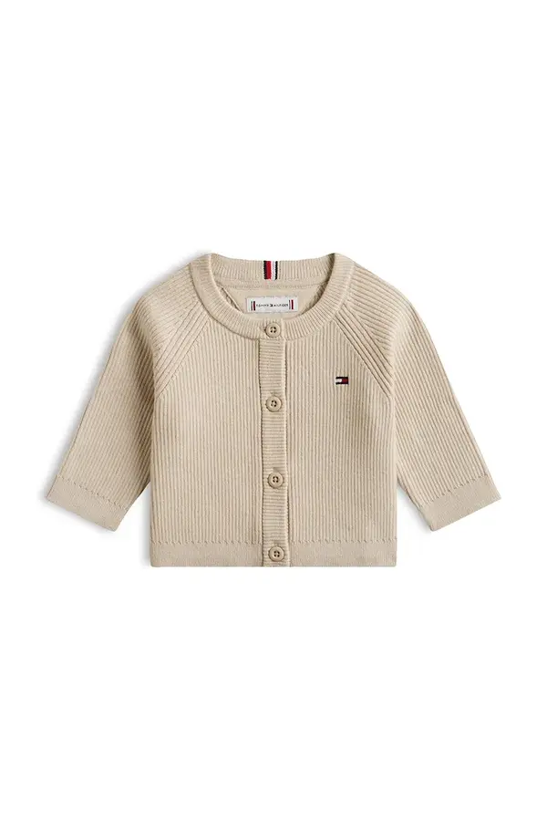 Tommy Hilfiger Pamučni kardigan za bebe Tommy Hilfiger