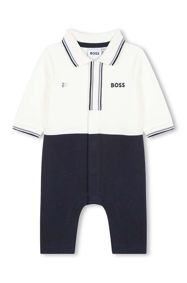 Boss Pamučni kombinezon za bebe BOSS J51054