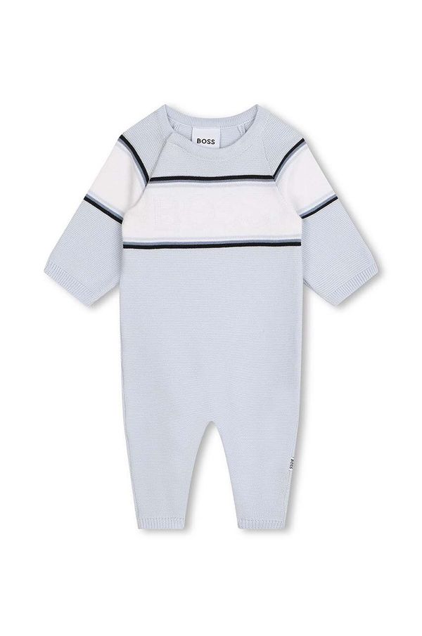 Boss Pamučni kombinezon za bebe BOSS J51056