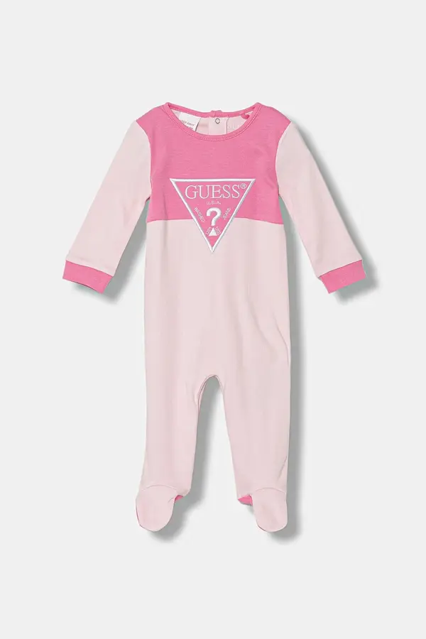 Guess Pamučni kombinezon za bebe Guess