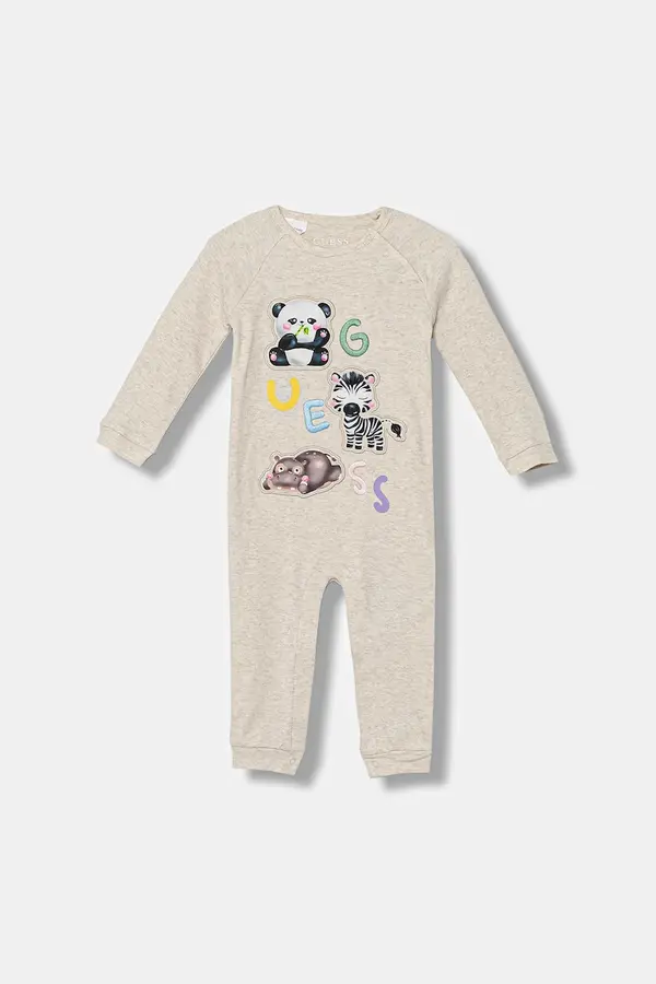 Guess Pamučni kombinezon za bebe Guess