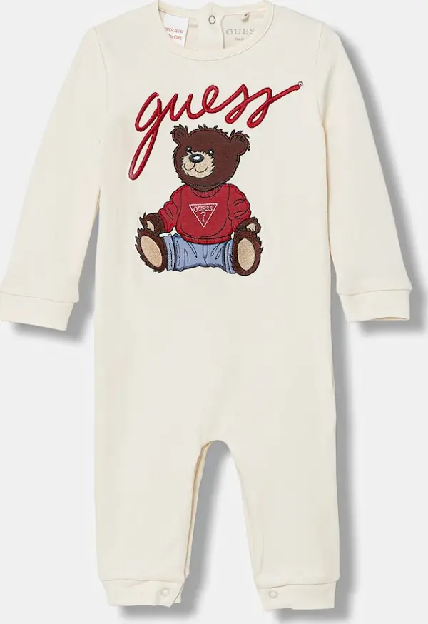 Guess Pamučni kombinezon za bebe Guess