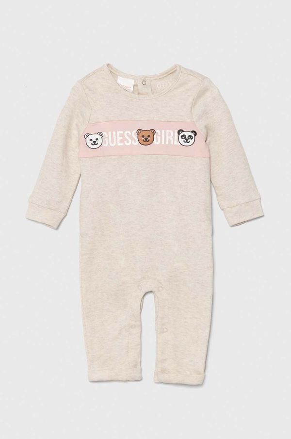 Guess Pamučni kombinezon za bebe Guess S4YG10 KAE14
